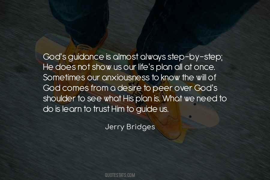 God Is Our Guide Quotes #1096660