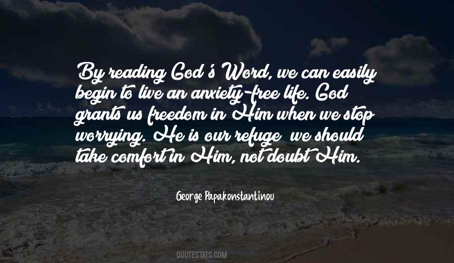 God Is Our Refuge Quotes #567660