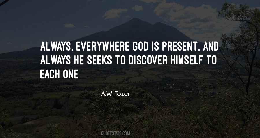 God Is Present Everywhere Quotes #61441