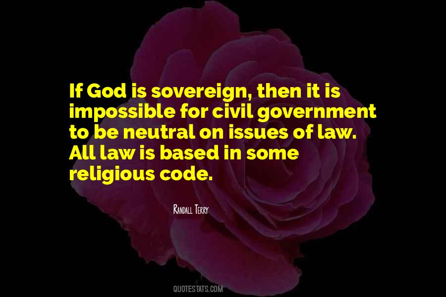 God Is Sovereign Quotes #1000440