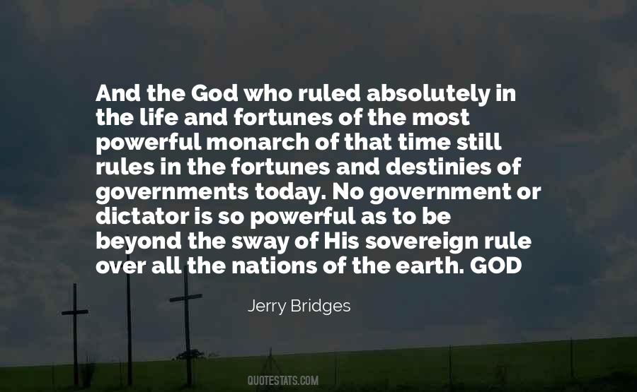 God Is Sovereign Quotes #1312269