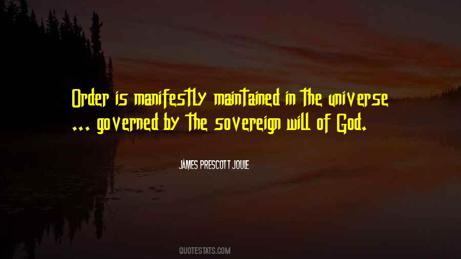 God Is Sovereign Quotes #1651074