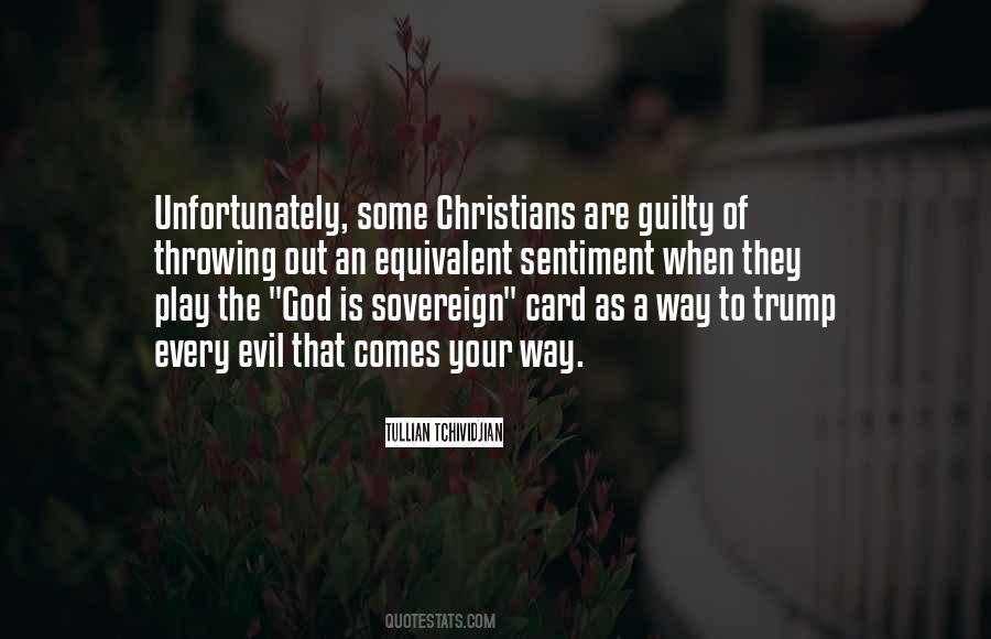 God Is Sovereign Quotes #304665