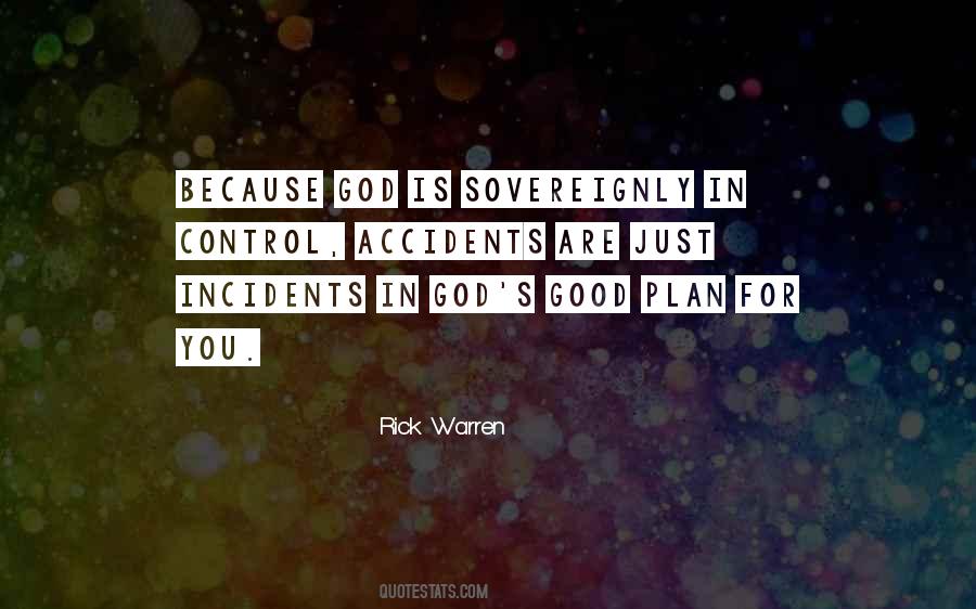 God Is Sovereign Quotes #309547