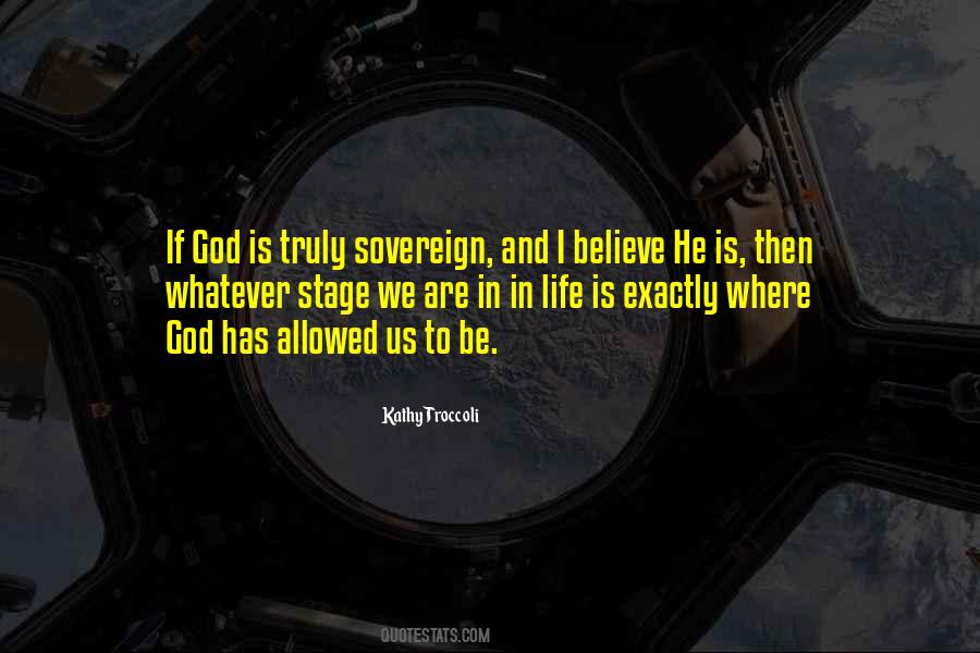 God Is Sovereign Quotes #397706