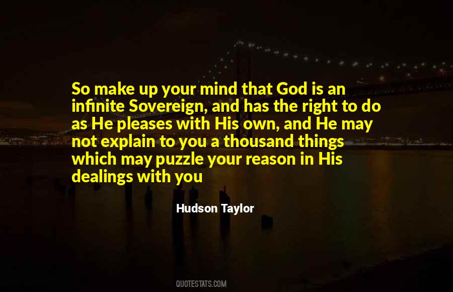 God Is Sovereign Quotes #978954