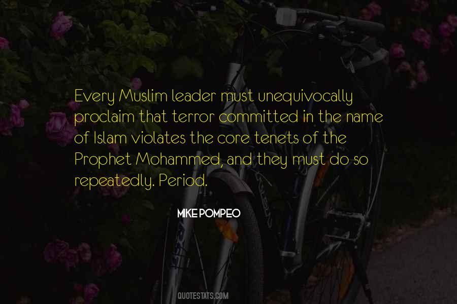 Muslim Leader Quotes #1879524