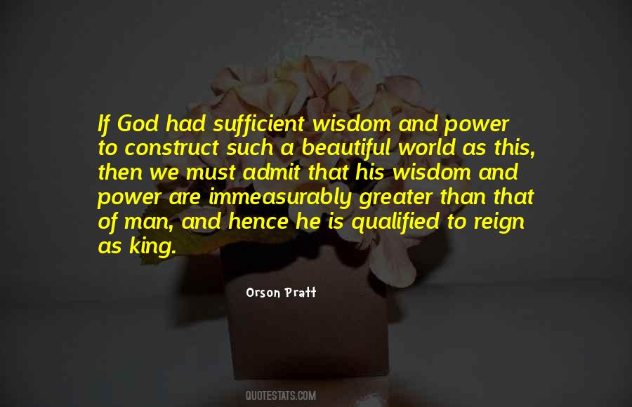 God Is Sufficient Quotes #692494