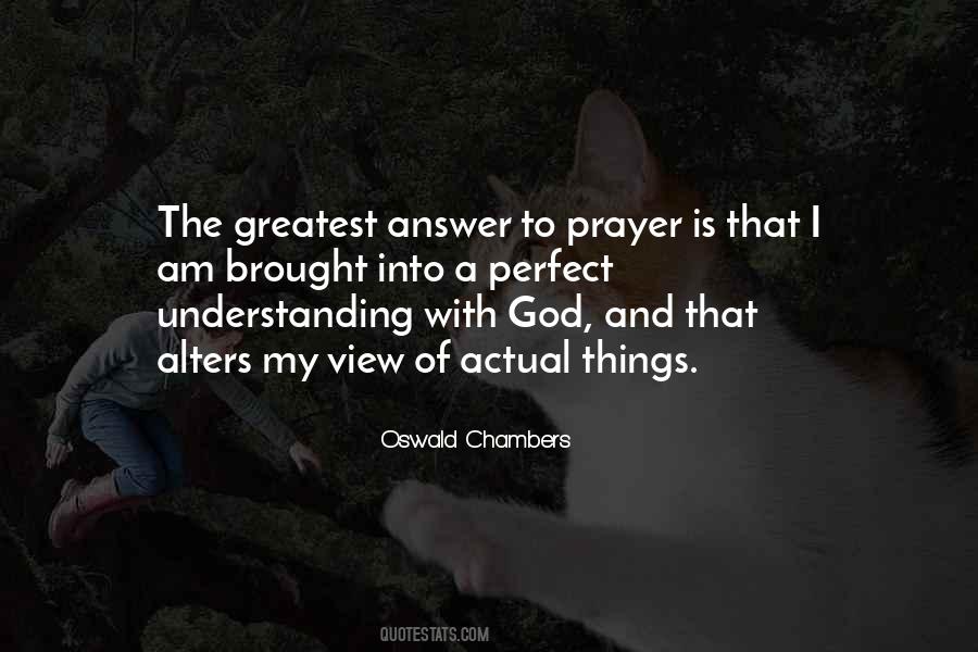 God Is The Answer Quotes #662129
