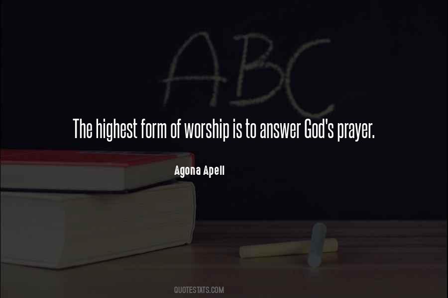 God Is The Answer Quotes #748835