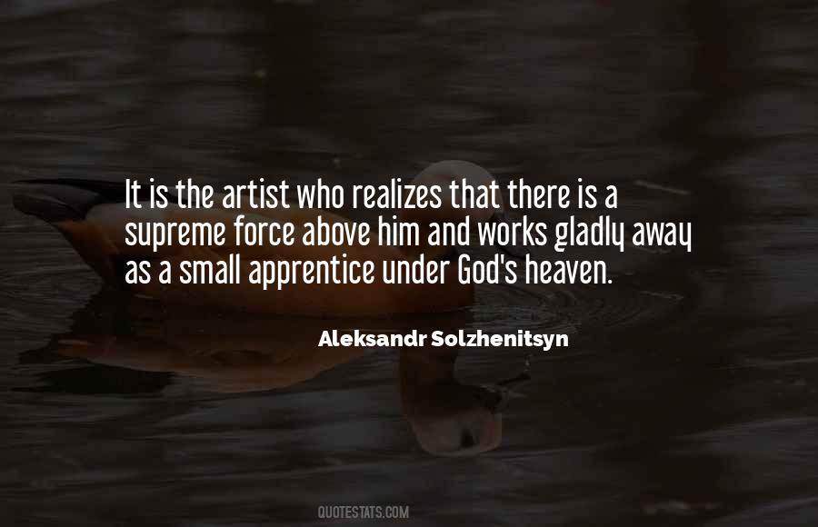 God Is The Artist Quotes #161802