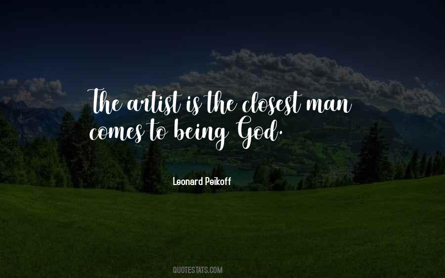 God Is The Artist Quotes #614076