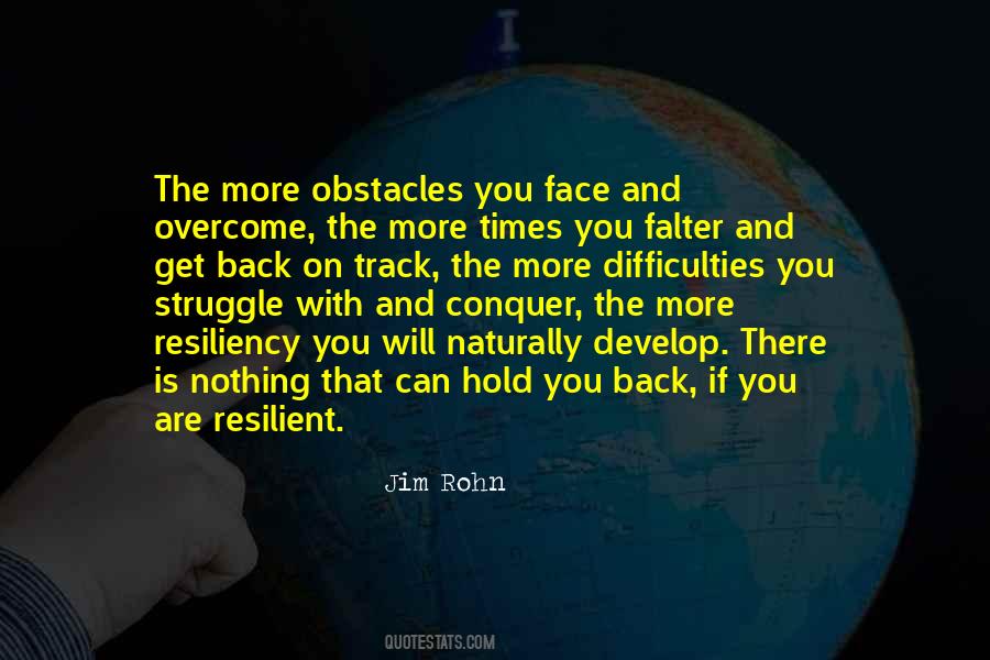 Overcome And Conquer Quotes #1368703