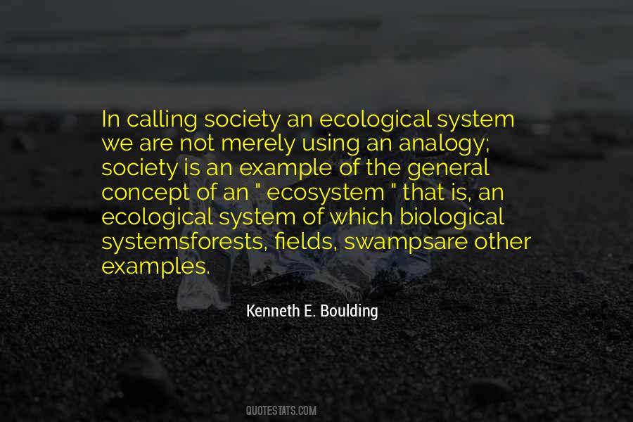 Quotes About The Ecosystem #1452432