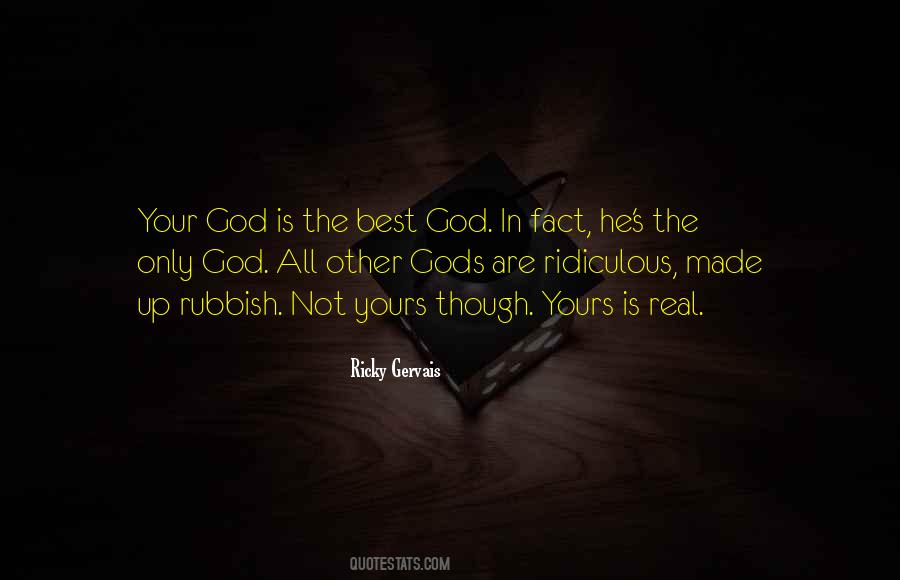 God Is The Best Quotes #1350865