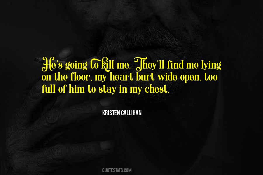 Open My Heart Quotes #1208324