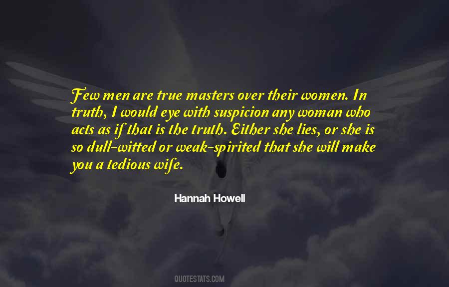 Woman Lies Quotes #1691729