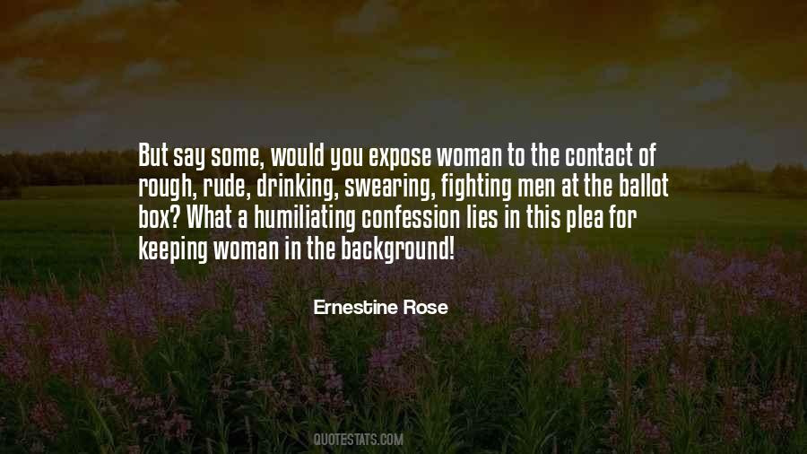 Woman Lies Quotes #1845576