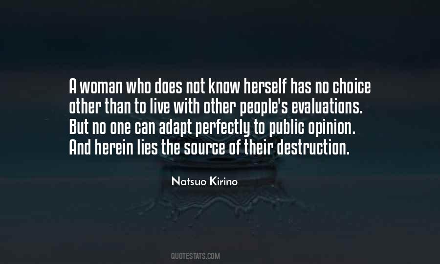 Woman Lies Quotes #710274