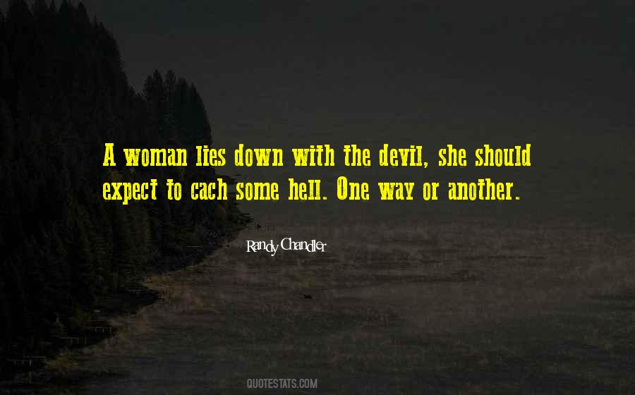 Woman Lies Quotes #988613
