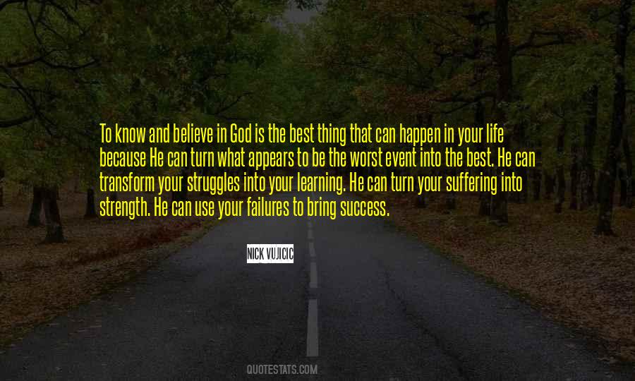 God Is The Strength Quotes #341865