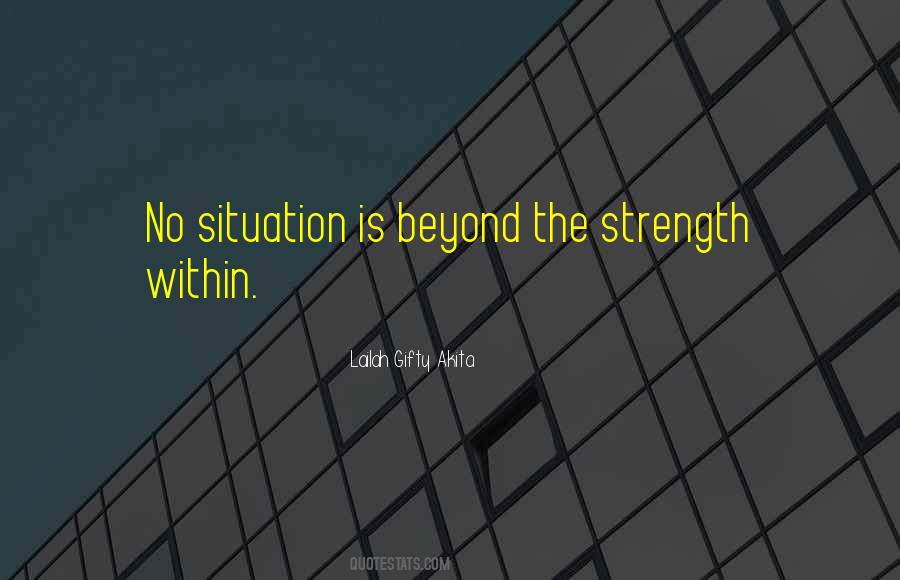 God Is The Strength Quotes #691161