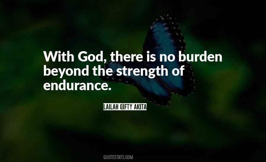 God Is The Strength Quotes #790636