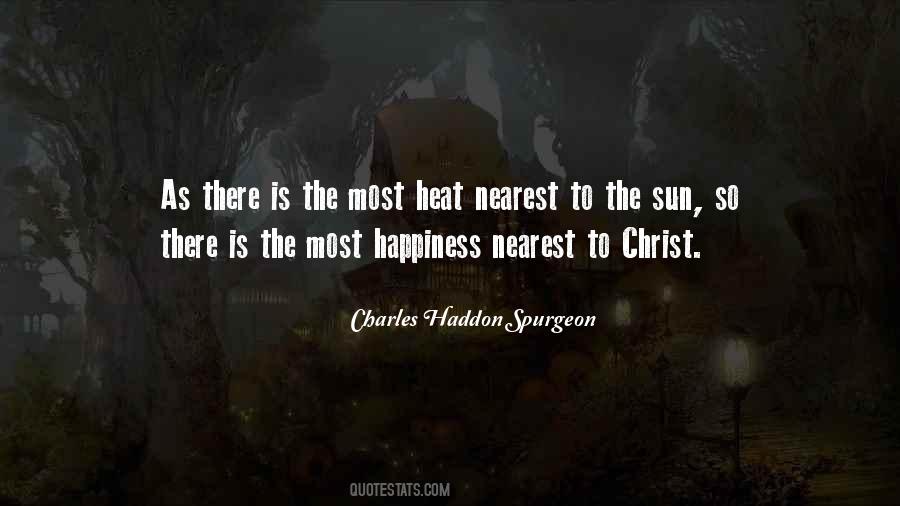 Happiness Sun Quotes #1555794