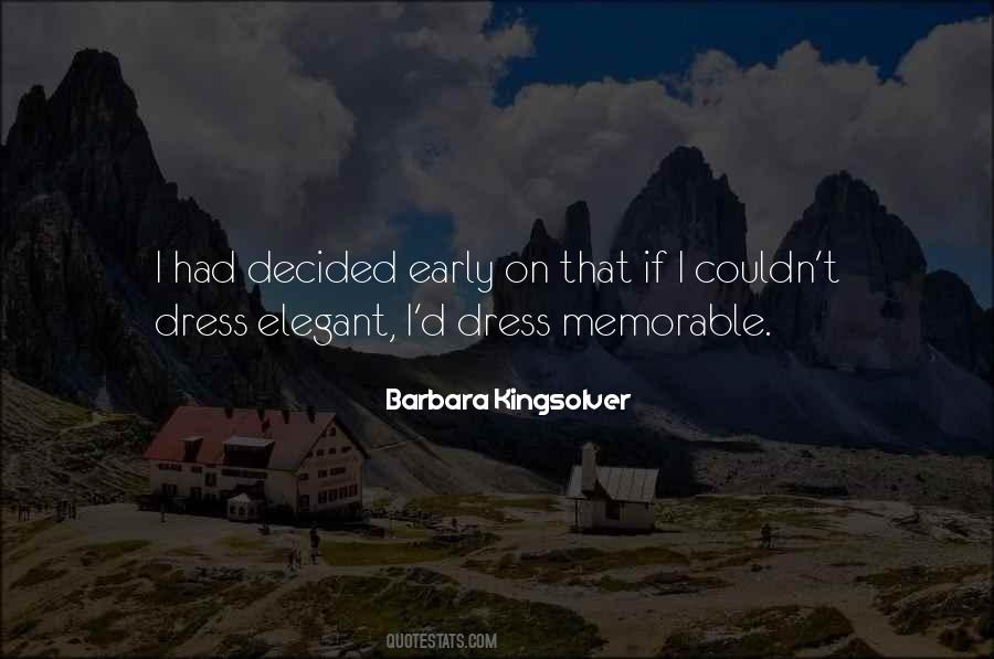 Dress Elegant Quotes #1360619