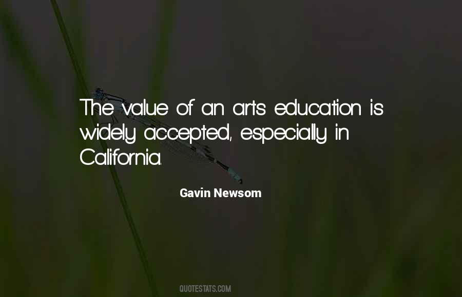 Quotes About The Value Of The Arts #1144402