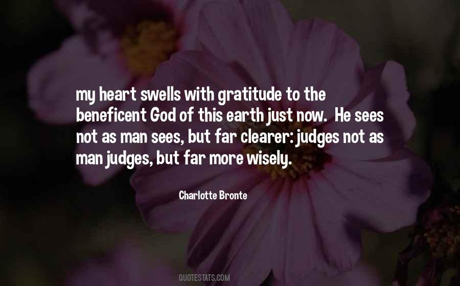 God Judges The Heart Quotes #1253549