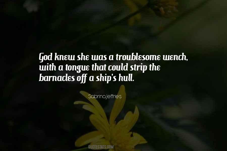God Knew Quotes #105716