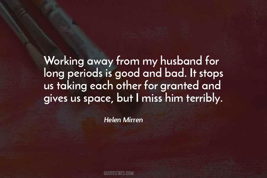 Taking It For Granted Quotes #272287