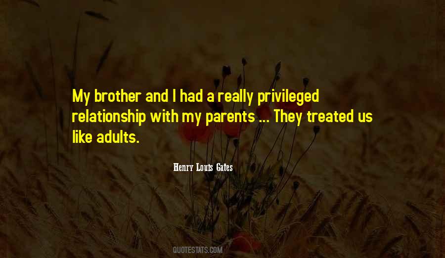 Parents Relationship Quotes #107397
