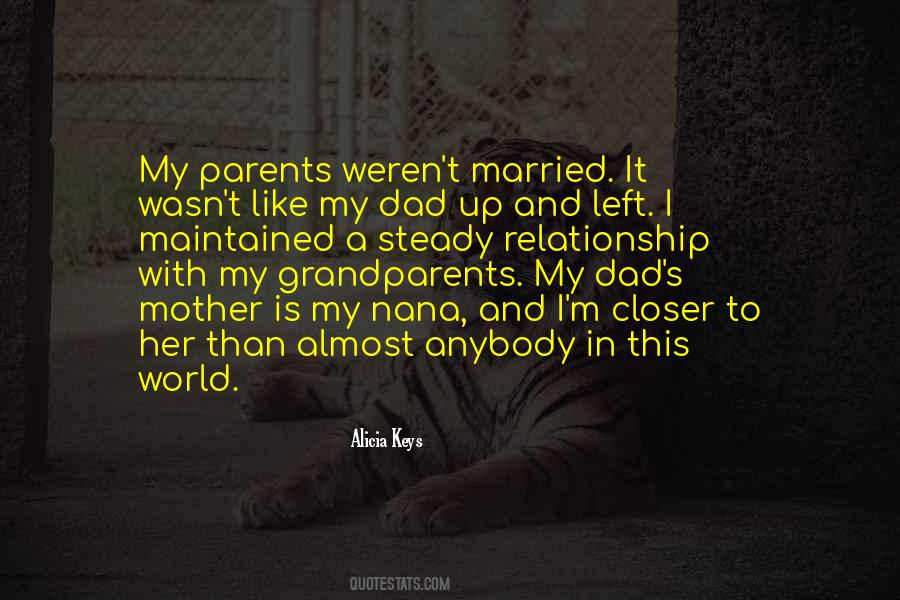 Parents Relationship Quotes #1462611