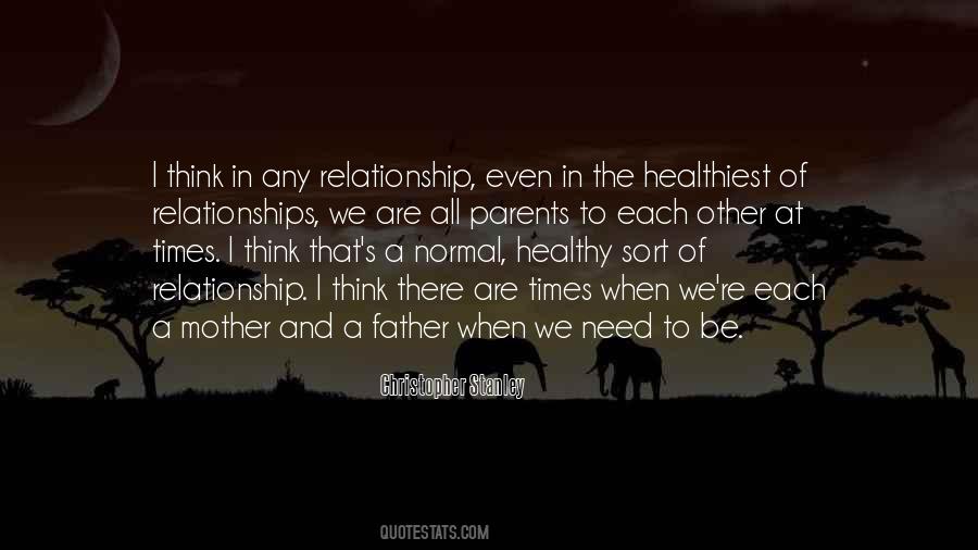 Parents Relationship Quotes #1524692