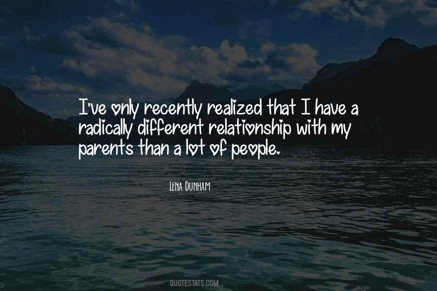 Parents Relationship Quotes #168498