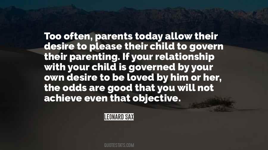 Parents Relationship Quotes #1871536