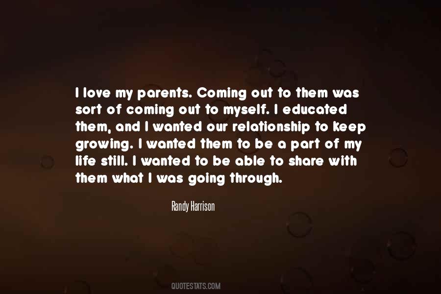 Parents Relationship Quotes #790810