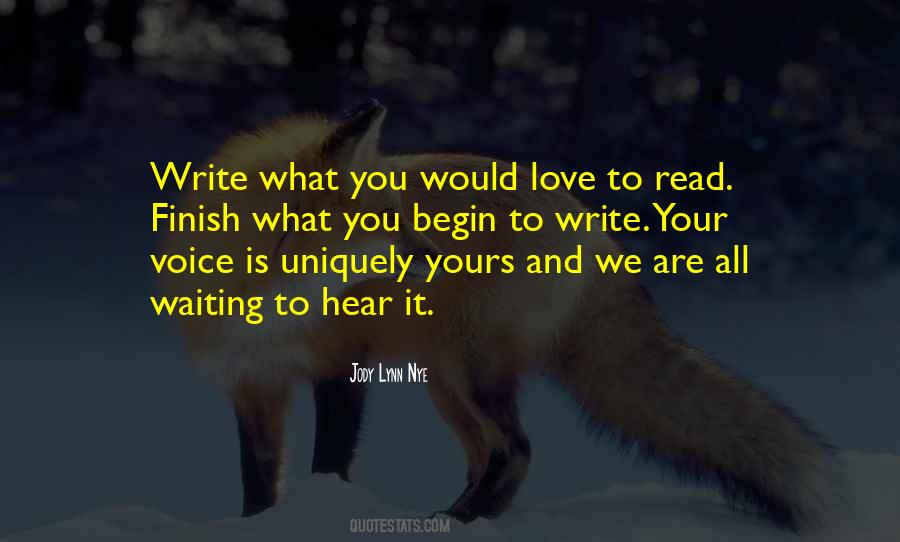 Write Your Quotes #950456