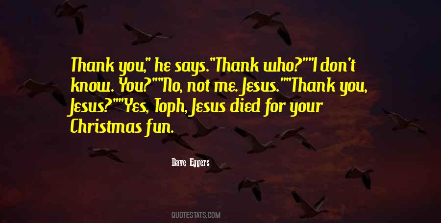 Thank Jesus Quotes #1133866