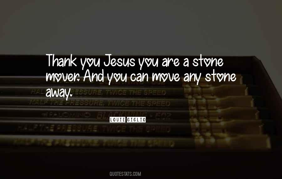 Thank Jesus Quotes #1385095
