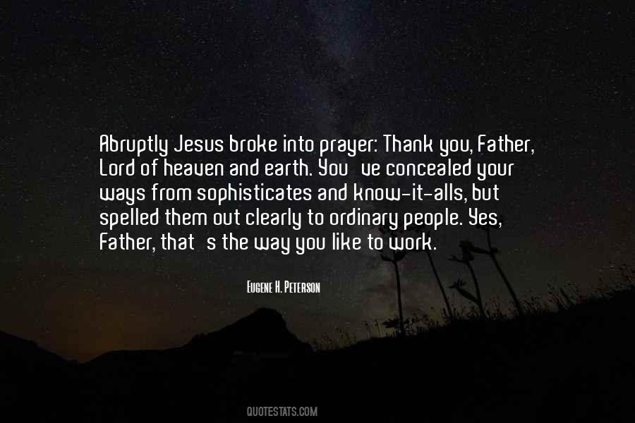 Thank Jesus Quotes #1679711