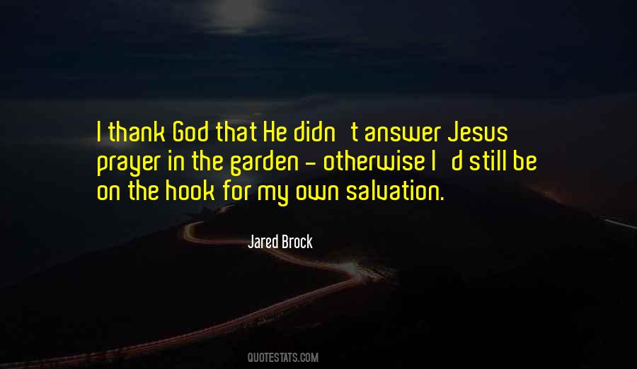 Thank Jesus Quotes #395316
