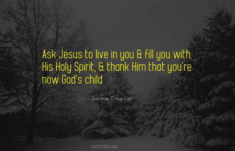 Thank Jesus Quotes #734302