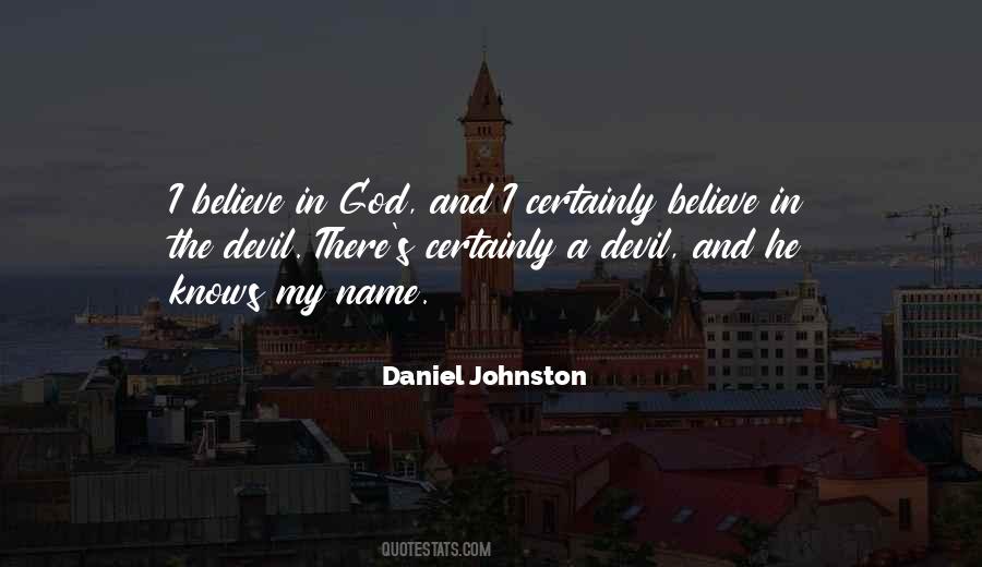 God Knows My Name Quotes #1273392