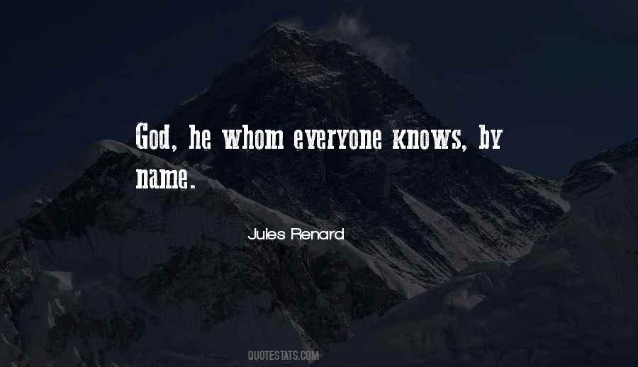 God Knows My Name Quotes #174514