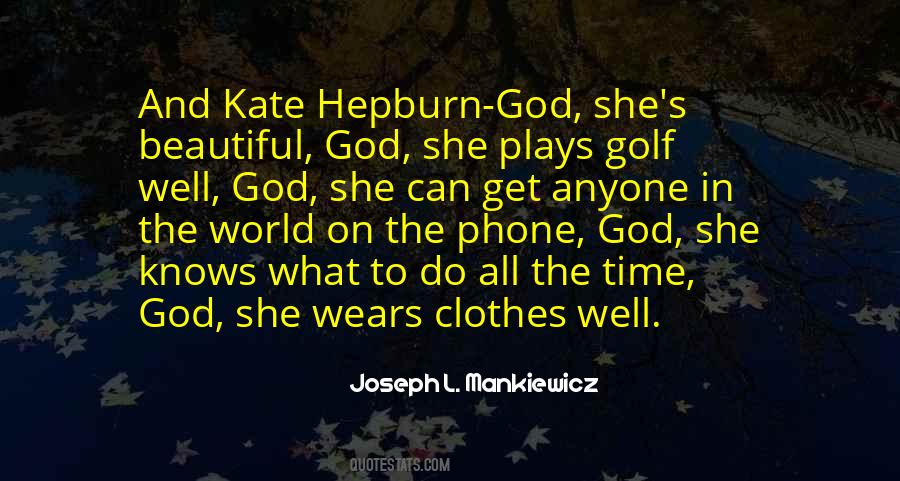 God Knows What's Best For Me Quotes #50144