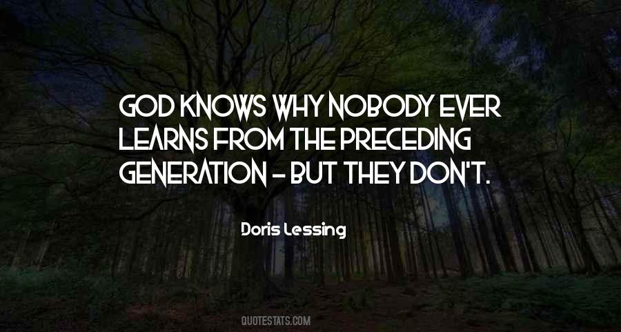 God Knows Why Quotes #1276451