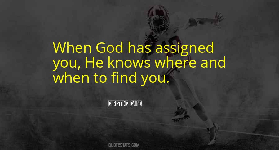 God Knows You Quotes #198333